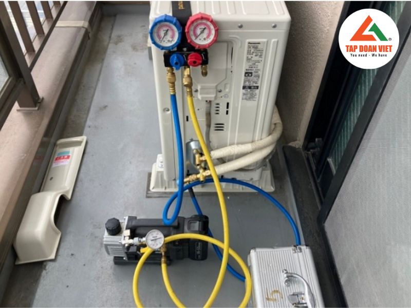 Cam kết dịch vụ nạp gas điều hòa tại Long Biên của Tập Đoàn Việt 
