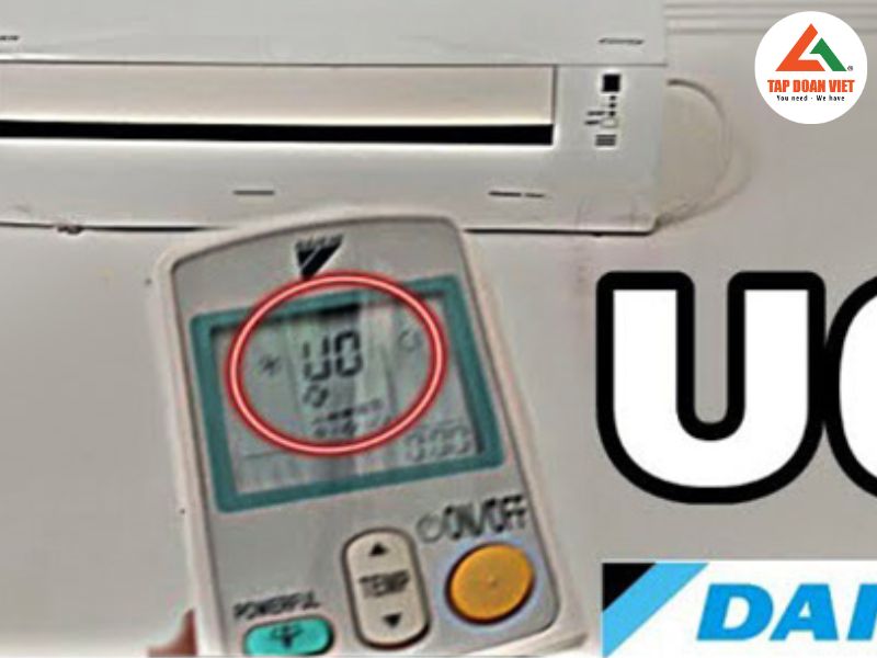 Dấu hiệu nhận biết lỗi U0 điều hòa Daikin 