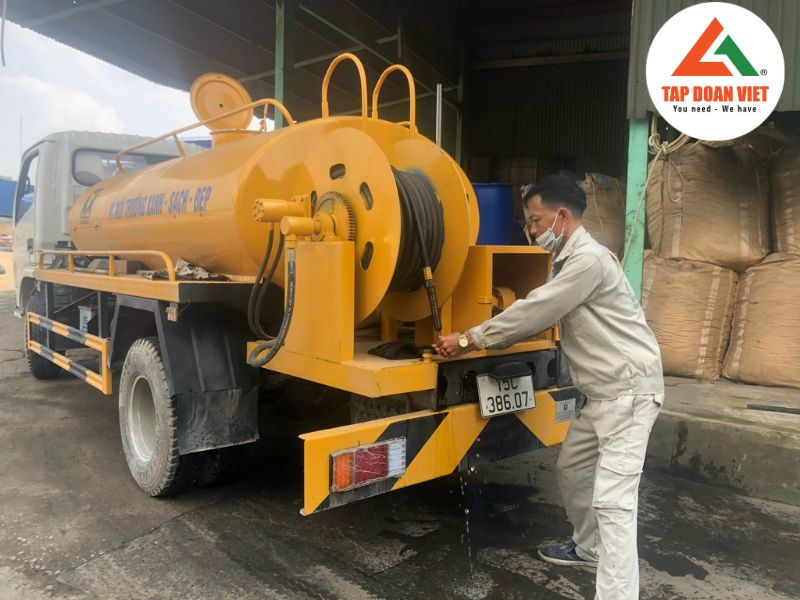 Cam kết dịch vụ hút bể phốt từ Tapdoanviet