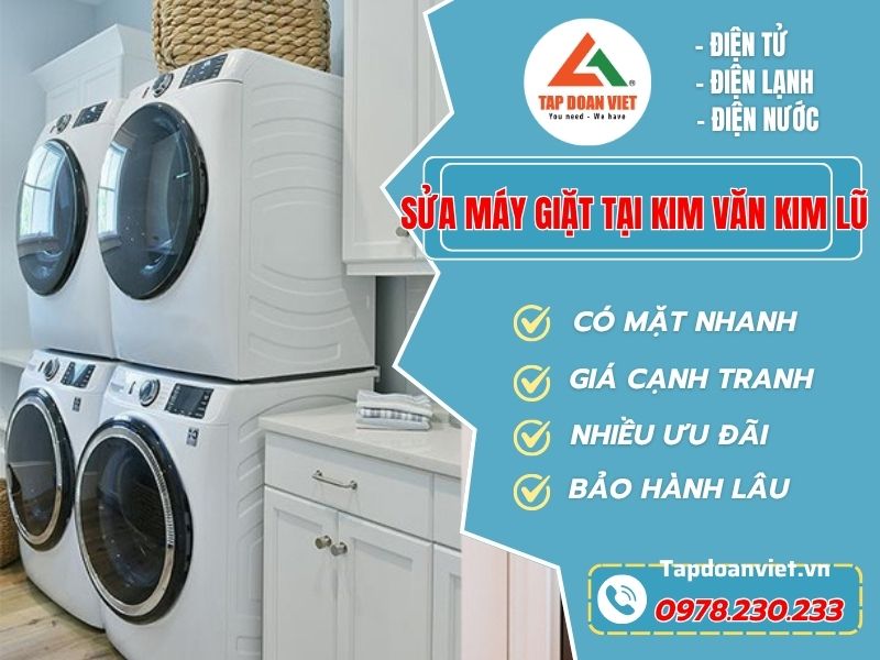 Sửa máy giặt tại Kim Văn Kim Lũ uy tín, giá tốt!