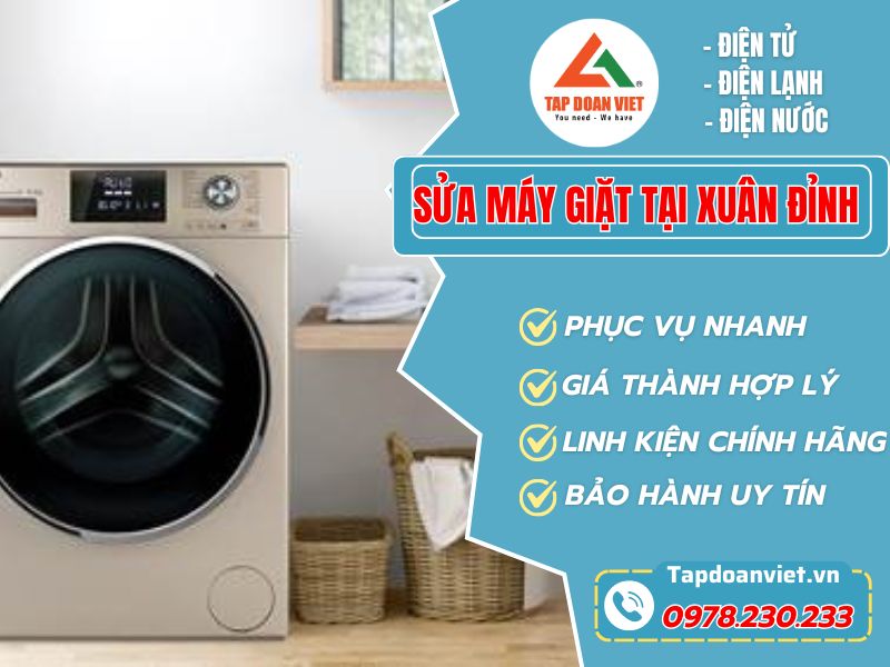Sửa máy giặt tại Xuân Đỉnh, Xuân La chuyên nghiệp giá tốt!