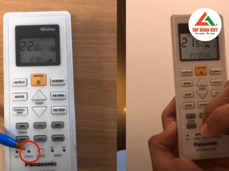 Nguyên nhân và cách sửa điều hòa Panasonic báo lỗi timer 