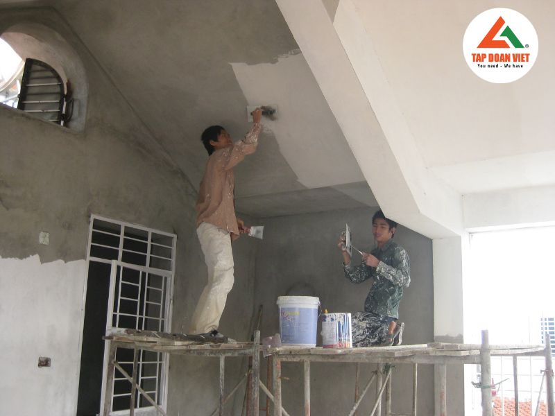 Cam kết của Tapdoanviet – Đơn vị thi công sơn nhà trọn gói Hà Nội uy tín