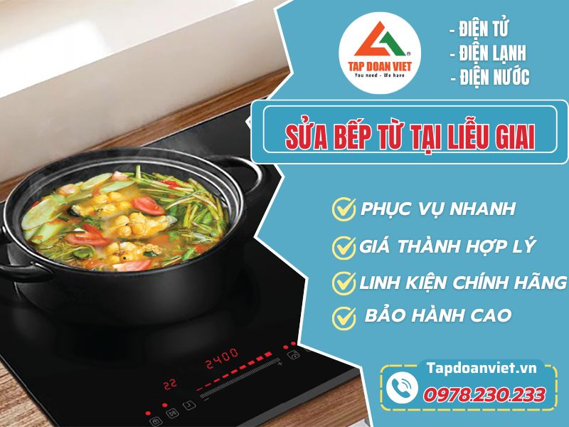 Tapdoanviet sửa bếp từ tại Liễu Giai –uy tín, giá ưu đãi