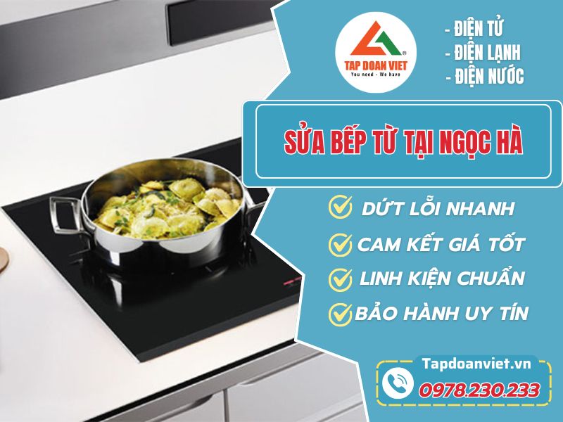 Sửa bếp từ tại Ngọc Hà – Tapdoanviet sửa nhanh, giá minh bạch