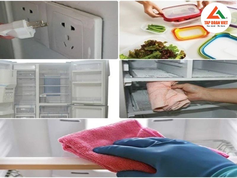 Hướng dẫn cách vệ sinh tủ lạnh tủ lạnh tại nhà chi tiết 