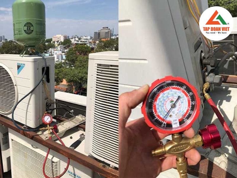 Cam kết dịch vụ nạp ga điều hòa tại Hoàng Mai uy tín 