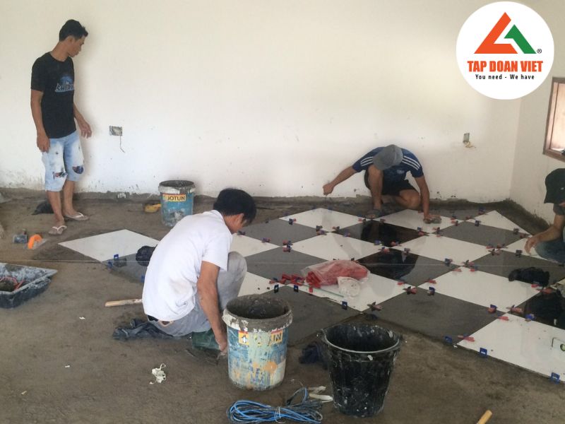 Các hạng mục ốp lát gạch từ Tapdoanviet