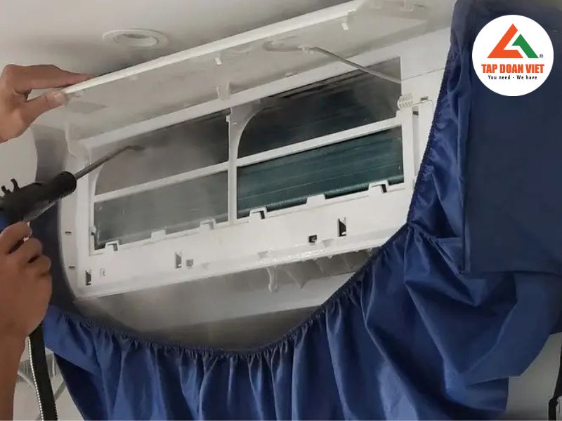Dịch vụ vệ sinh điều hòa Mitsubishi chất lượng tại Hà Nội 