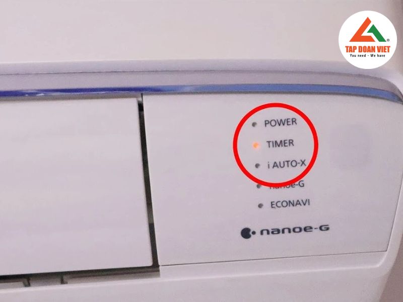 Nguyên nhân điều hòa Panasonic nháy đèn timer và cách khắc phục