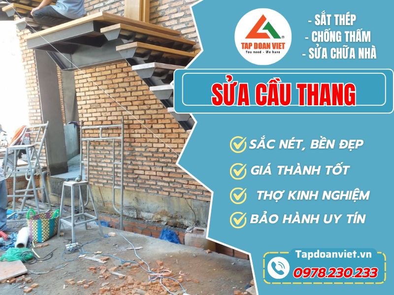 Dịch Vụ Sửa Cầu Thang Chuyên Nghiệp Từ Tapdoanviet