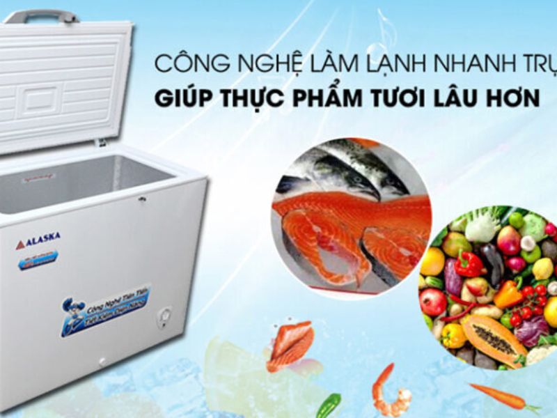 Quy trình sửa chữa tủ đông Alaska tại nhà chuyên nghiệp 