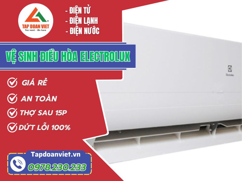 Ve Sinh Dieu Hoa Electrolux Tapdoanviet