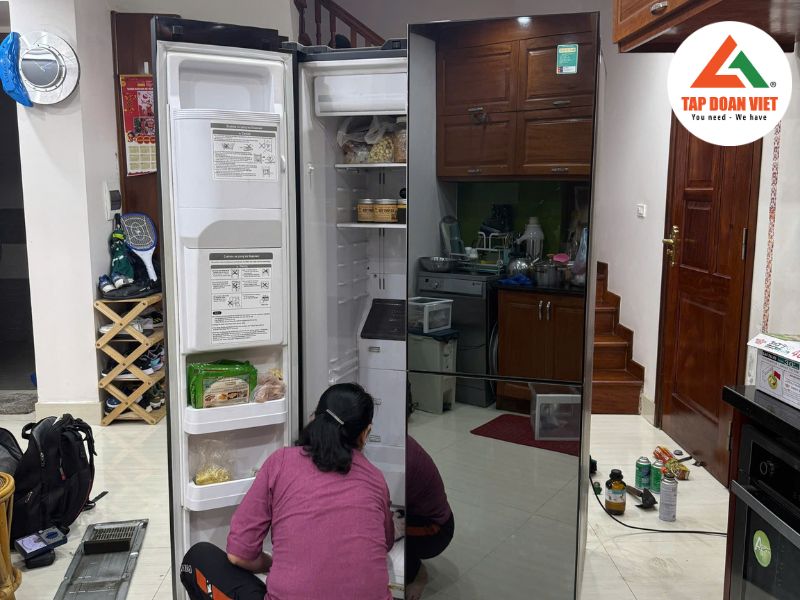 Tapdoanviet - dịch vụ vệ sinh tủ lạnh tại nhà uy tín hàng đầu