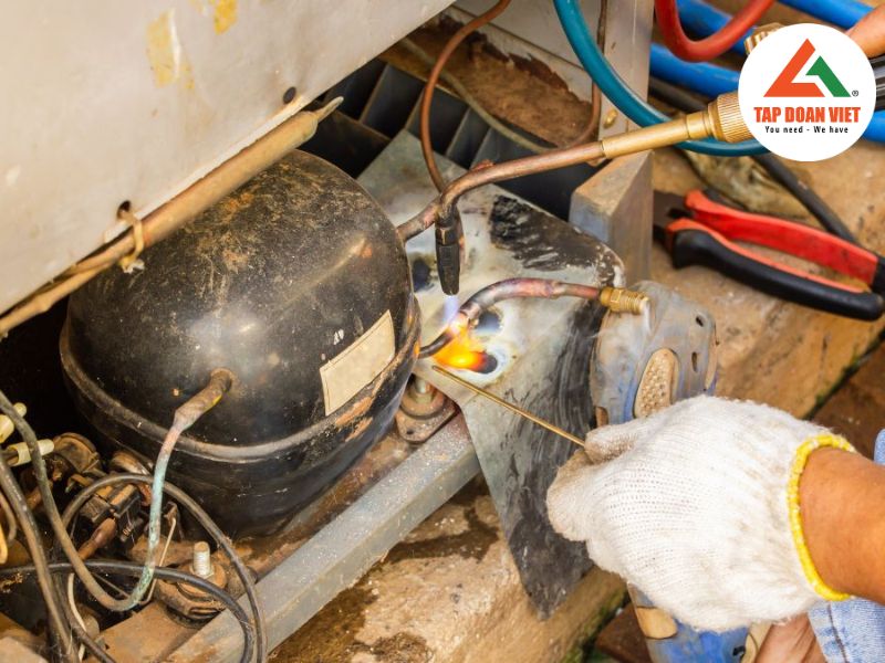 Quy trình bơm ga tủ lạnh tại nhà chuyên nghiệp
