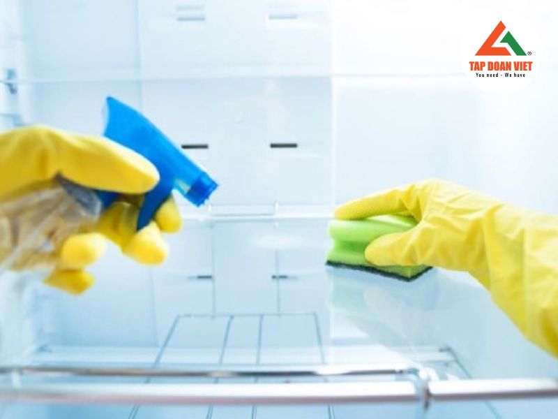 Quy trình các bước vệ sinh tủ lạnh tại nhà 