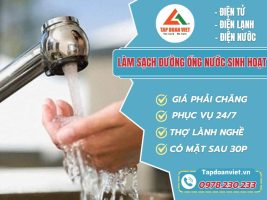 Lam Sach Duong Ong Nuoc Sinh Hoat Tapdoanviet