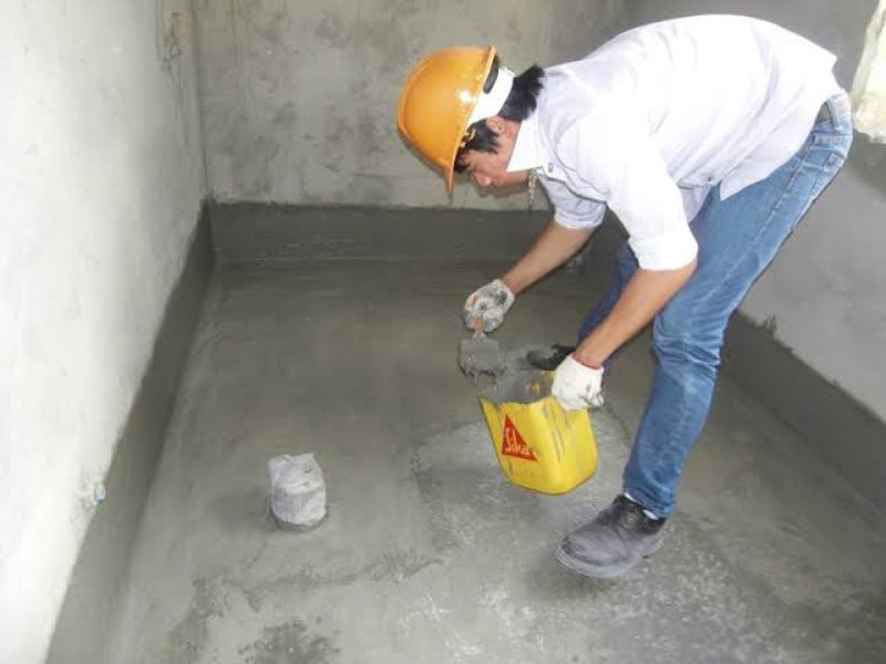 Cách chống thấm sàn nhà vệ sinh