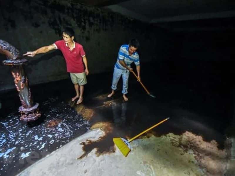 Vì sao cần thau bể nước ngầm chung cư định kỳ