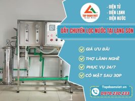 Day Chuyen Loc Nuoc Tai Lang Son