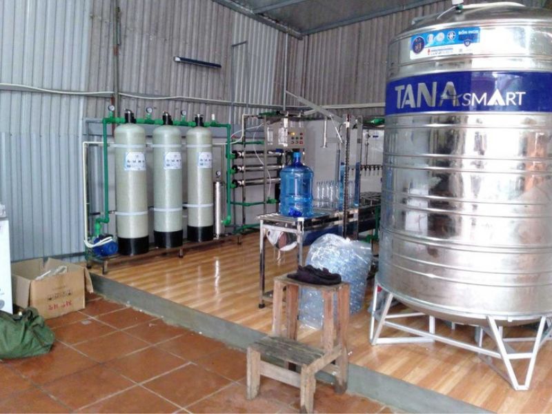 Dịch vụ lắp dây chuyền lọc nước tại Thái Nguyên giá rẻ - Tập Đoàn Việt Nhà xưởng cần bao nhiêu nước mỗi ca?