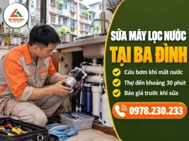 Sửa máy lọc nước tại Ba Đình
